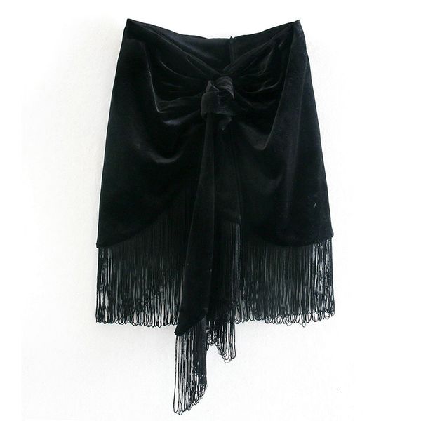 

2021 new arrival spring autumn women black fashion ladies office elegant skirts comu