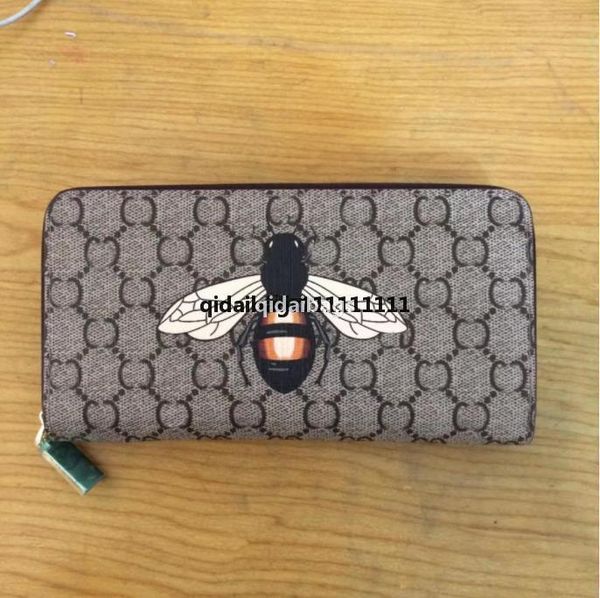 

518 gglvlouisvittonyslvutton 5- designer luxury wallet purses tiger long wallets mens fold card holder zippy s, Red;black