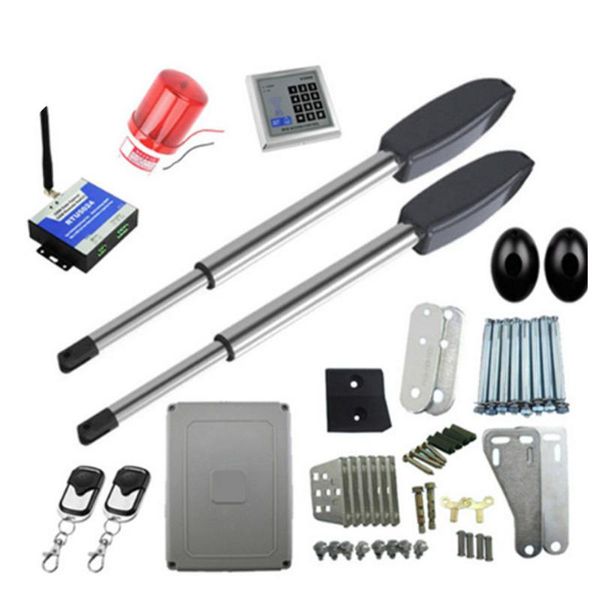 

ip55 for heavy door oper leaf dual automatic electrical swing gate opener for home automation dc24v/ac110v/ac220v 400kg