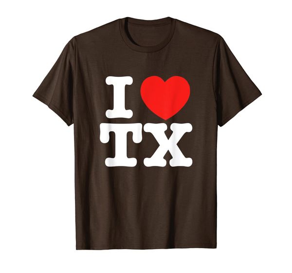 

i heart texas (tx) love t-shirt, White;black