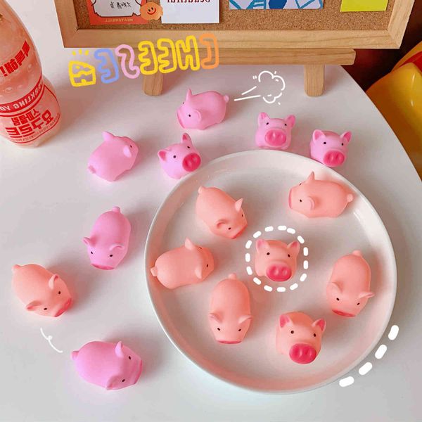 

cartoon soft cute pink pig whole person toy vent pig pinch music pinch call vent toy gift wholesale