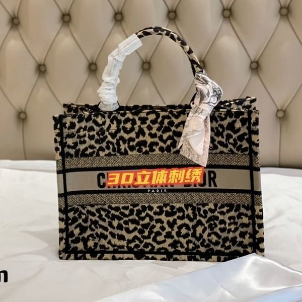 

leopard print shopping bag tote designers bags ysj