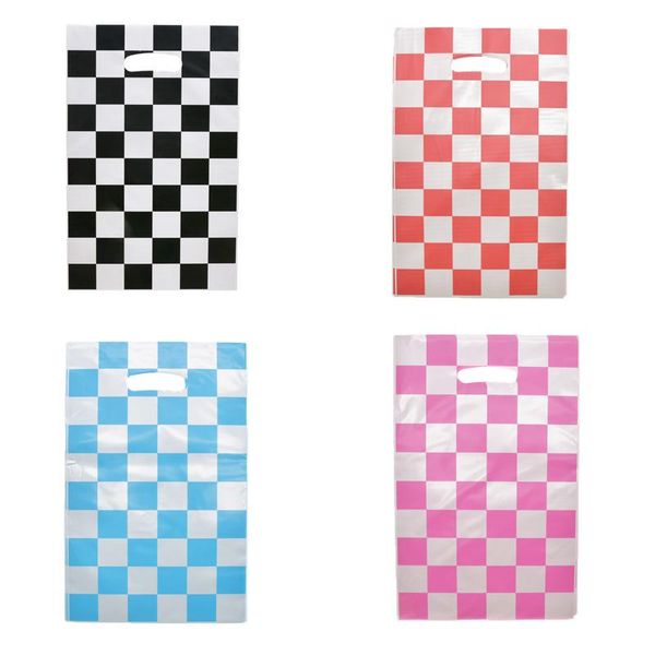 

disposable dinnerware lattice theme gift bags wrapping supplies candy for kid s birthday party decor racing car white black gifts