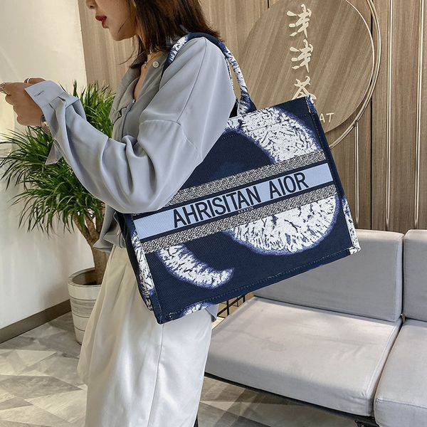 

80% off outlet store spring summer red tote bag large capacity women's printed hand factory online sale, Black;red