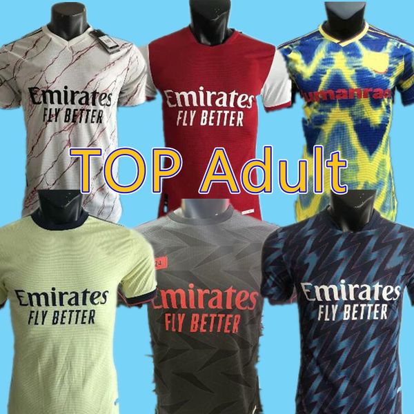 

player version arsen soccer jersey gunners odegaard thomas pepe saka tierney henry willian smith rowe 2021 2022 home away 3rd 424 football t, Black;yellow