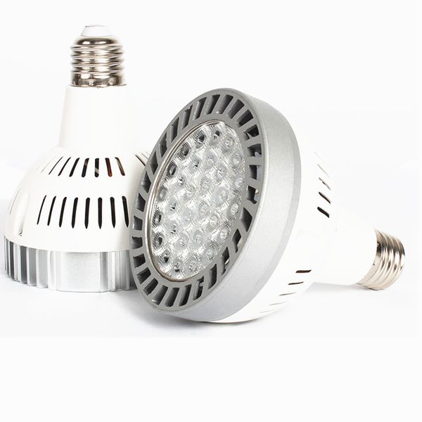 HI-Q Par30 Lamba 45 W Parça Işık Sel Işıkları Ampul E27 LED Sıcak / Soğuk / Mutfak Giyim Mağazası için Doğal Beyaz Nokta Lambaları