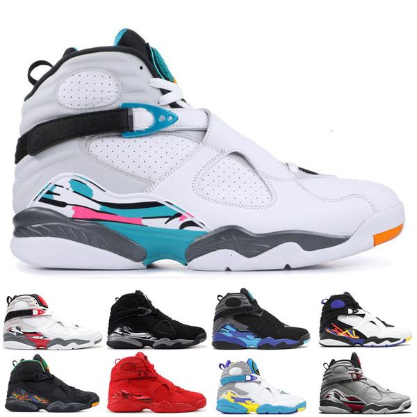 

reflective bugs bunny jumpman 8 8s men kids basketball shoes valentines day aqua south beach chrome 3peat mens trainer sports sneaker