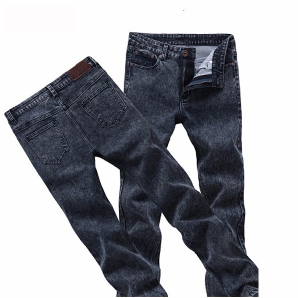 

gray/blue denim new fashion pencil broek slender men ny long jeans