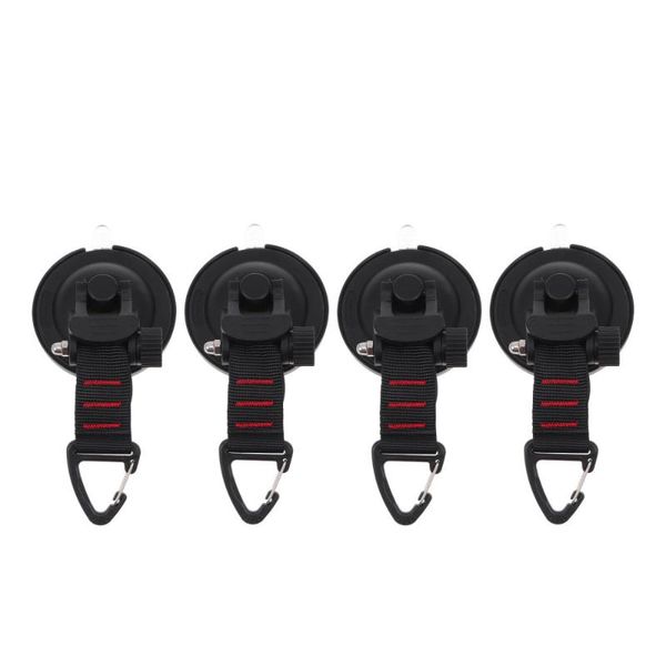 

hooks & rails 4pcs outdoor suction cup anchors securing hook tie practical down