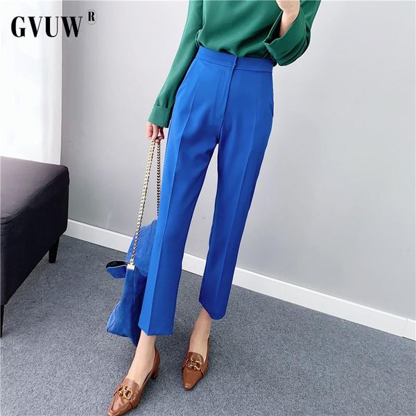 

women's pants & capris gvuw summer autumn drop suit loose casual pencil trousers straight pipe wholesale kb2376, Black;white