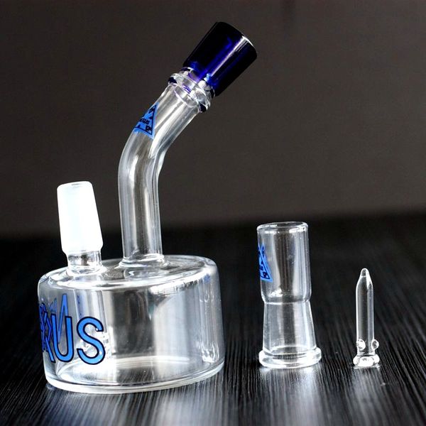 Nexus Kalın Cam Bong Nargile Heady Oil Teçhizat Mini Buhar DAB Su Boruları Baz 5 inç 14mm Eklem