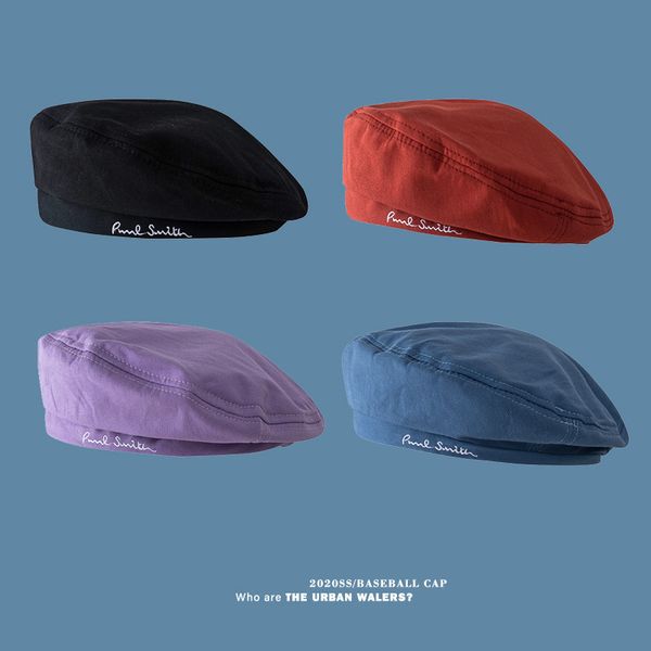 

berets in spring summer, Blue;gray