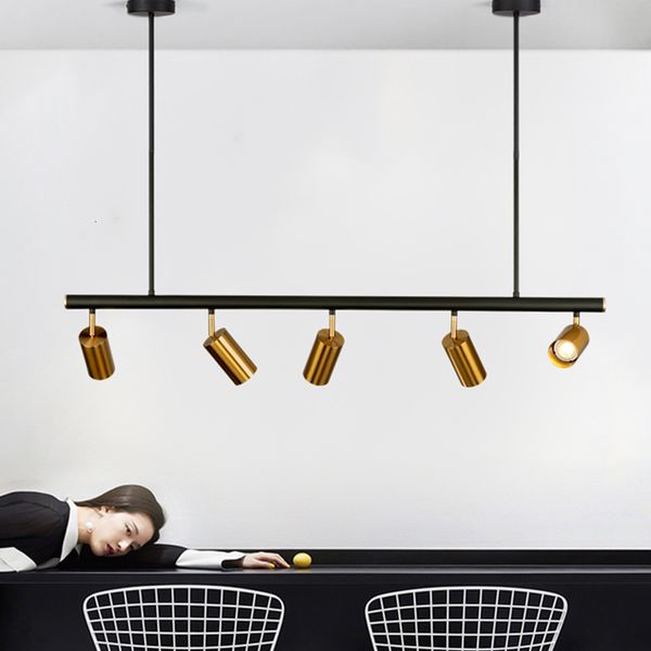 

2021 new ouro abajur luzes pingente pendurado levou holofotes lmpada gu10 lustre nordic design moderno para sala jantar luminria de suspenso