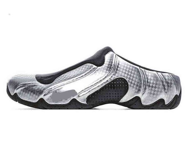 

fashion brand slippers for men super great quality indoor outdoor basketball football soccer sneakers sports sandal gift birthday summer par, Black