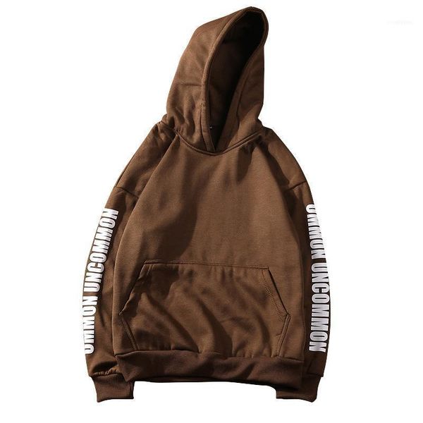 

korean style off-shoulder camouflage men's hooded home fashion casual pullover men hoodies1, Black