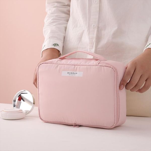 

fashion large capacity cosmetic bags storage female travel toiletry portable cloth