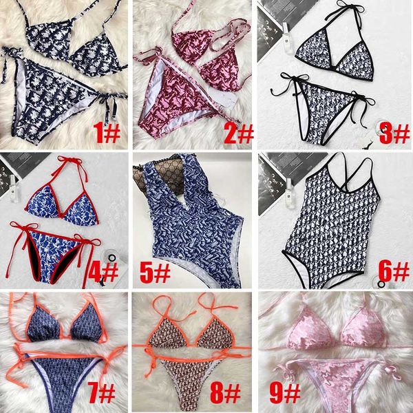 

fashion designer d women swimsuits bikini split set multicolors summer time beach bathing suits wind swimwear advanced, White;black