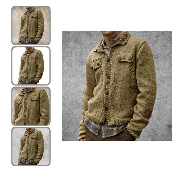 

men's sweaters breathable stylish solid color cardigan sweater winter soft for home, White;black