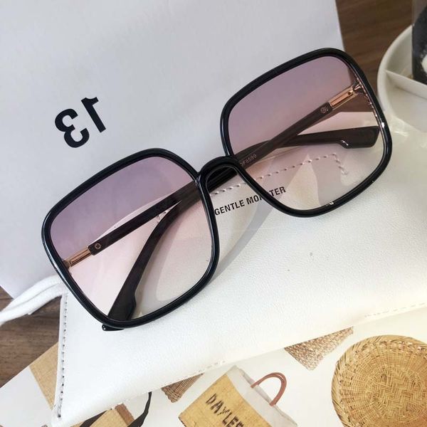 

sunglasses female d family 2021 fashion box star same glasses men's, White;black