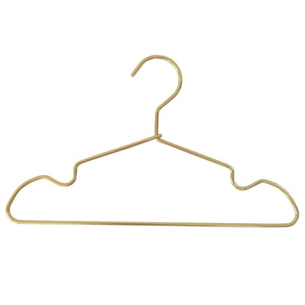

hangers & racks children clothing with non slip grooves aluminum alloy heavy duty space saving hanger for daily life tn88