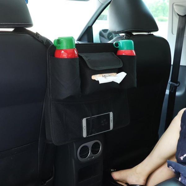 

car organizer multi-functional storage content bag carrying between back seats child protection armrest box accessories