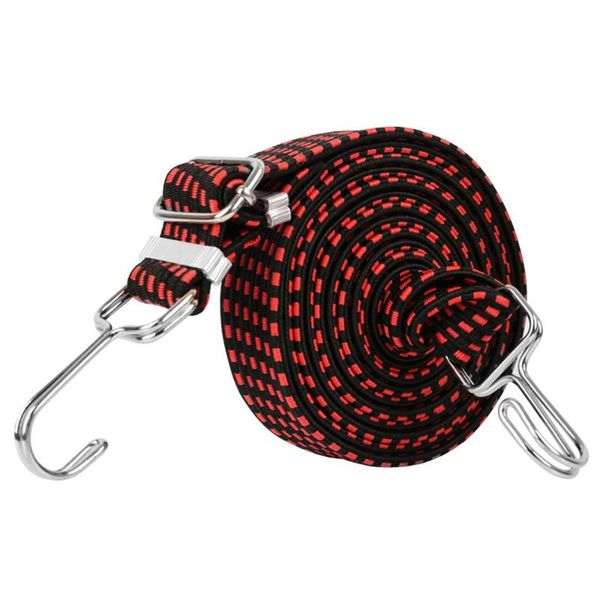 

car & truck racks 1pc mtb mountain bike motorcycle cycling luggage stacking binding rope elastic cord strap fixed band hook bicycle accessor
