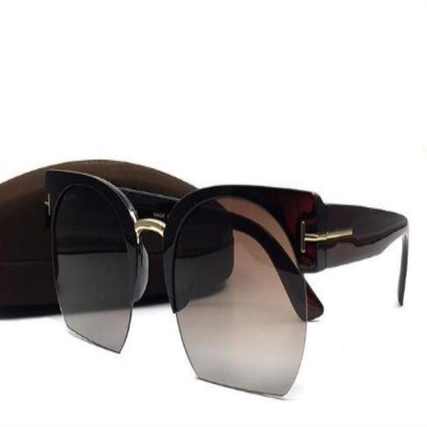

luxury-qualtiy new glasses fashion tf eye tom brand eyewear sunglasses cat woman man designer half frames sun for with box a471 utewk, White;black