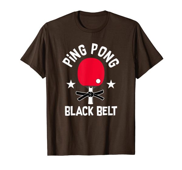 

ping pong tabletennis paddle t-shirt, White;black