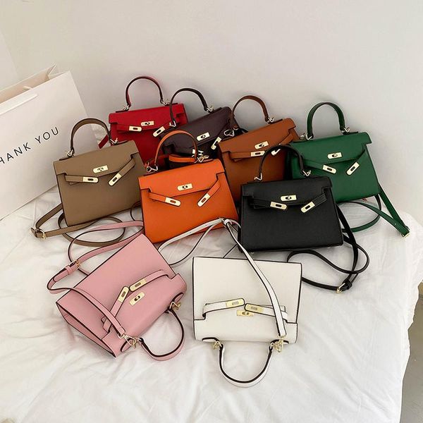 

evening bags women's square leather shoulder handbags fashion designer crossbody bag ladies trend messenger totes