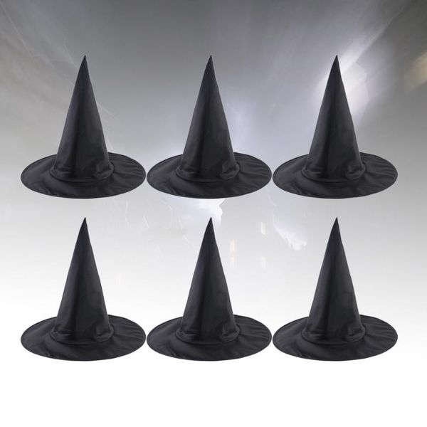 

party hats 4pcs wizard hat oxford cloth witch dress-up cosplay costume accessory