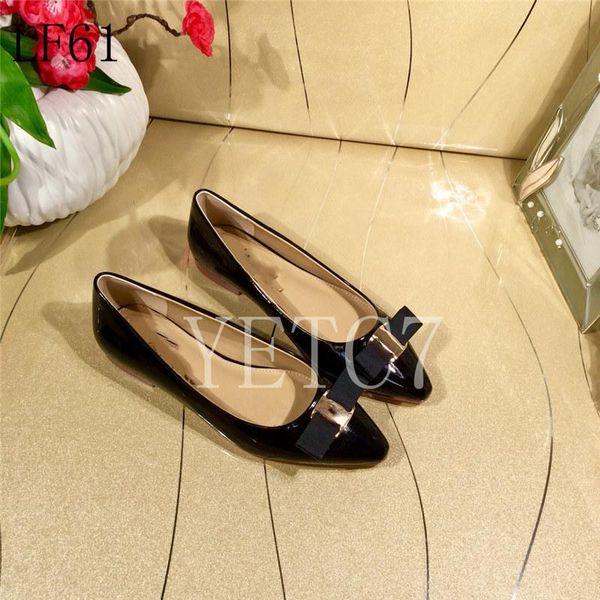 

mm luxury genuine leather bowtie low-heeled comfortable women designer shoes thick heels office ladies shoes women heels 11, Black