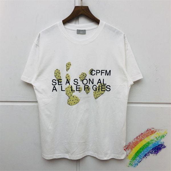 

2021 new alergias sazonais t camisa masculina estilo de vero melhor qualidade cpfm. xyz t-shirts r9z3, White;black