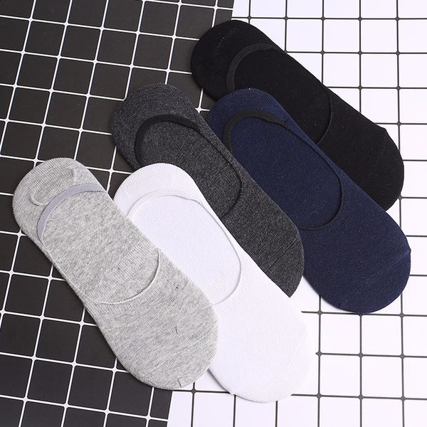

1 pair summer fashion men cats sports invisible deodorant sweat absorbent dry -friendly socks, Black