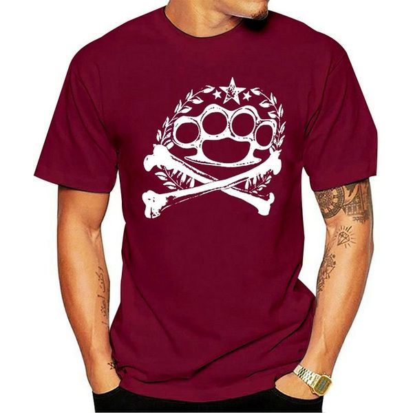 

men's t-shirts t shirt men true brutality brass knuckles women, White;black