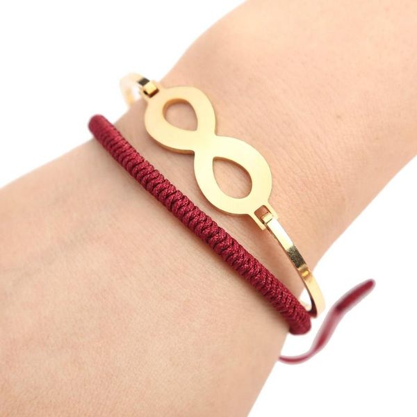 

charm bracelets bohemian eiffel tower infinity leaf bracelet set 2021 retro geometric statement female glamour fashion jewelry drop, Golden;silver