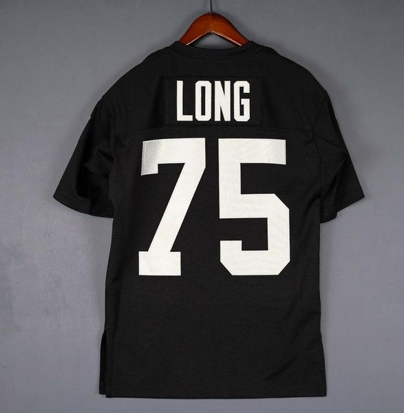

rare football jersey men youth women vintage 1983 howie long mitchell ness 1997 high school jerseys size s-5xl custom any name or number, Black