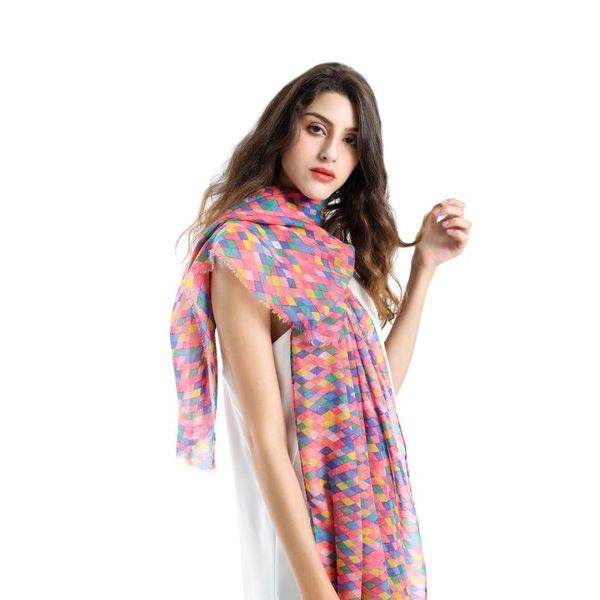 

scarves 180*90cm cotton linen voile scarf autumn winter men foulard square hijab ladies shawl wrap muffler pareo female, Blue;gray