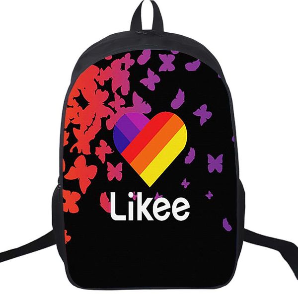 

backpack likee school rucksack russia style men women boys girls bag fashion laptop