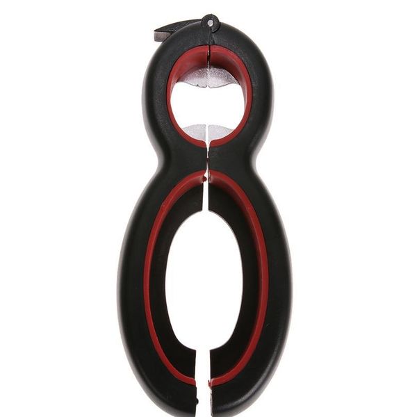 

6 in 1 multi function can beer bottle opener all in one jar gripper can beer lid twist off jar win jllusz