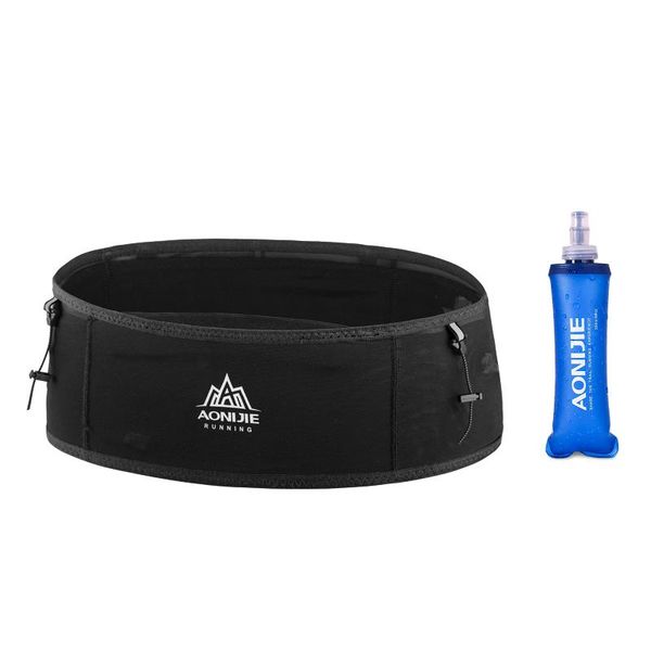 

outdoor bags ultra light waist bag with water bladder elastic pouch foldable bpa soft kettle phone holder cellphone