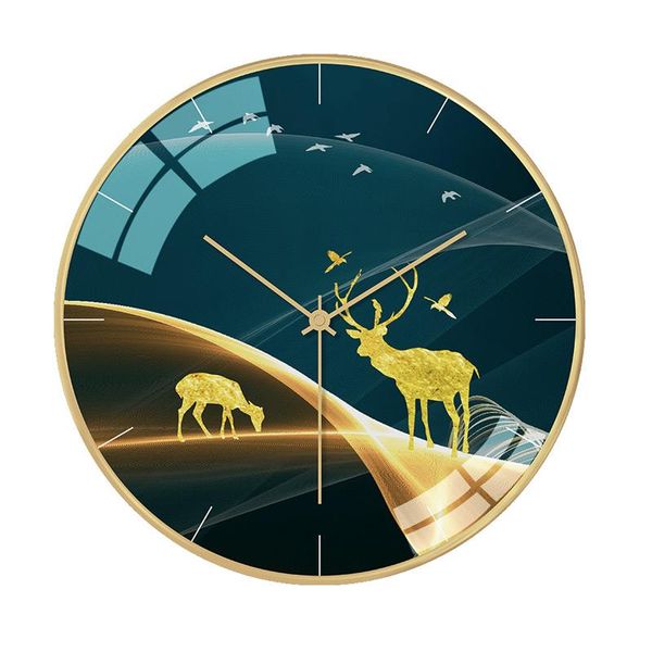 

wall clocks modern design nordic metal clock luxury home decor decoration accessories living room