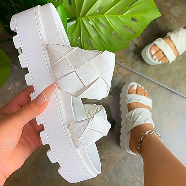 

sandals summer women wedge sandal female casual slides woman platform shoes ladies sandles beach sandalias slippers 2021, Black