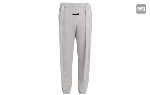 

2020 men pants elastic hip hop waist striped full length lightweight thick sweatpants jogging essentials women track pants new, Black