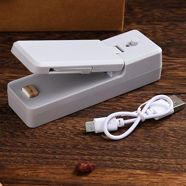 

bag clips portable mini sealing machine rechargeable heat handheld plastic food keep-refreshing capper kitchen gadget