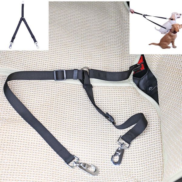 

2021 new pet adjustable car safety collar, travel pin dobl