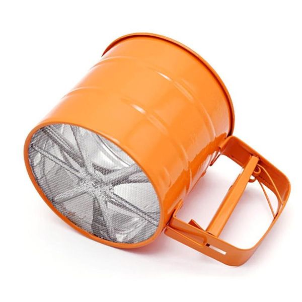 

handheld stainless steel powder flour sieve cup mesh strainer kitchen gadgets