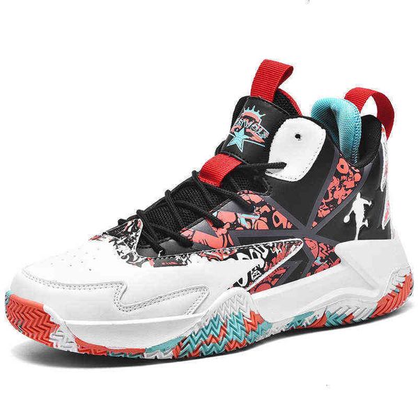 

2021 autumn high school students' basketball shoes korean youth training junior men's sports boots