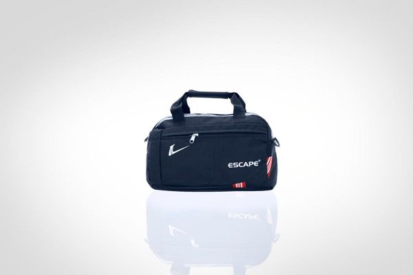 

escape 111 dark blue new season polyester mid-size sports, fitness and travel bag