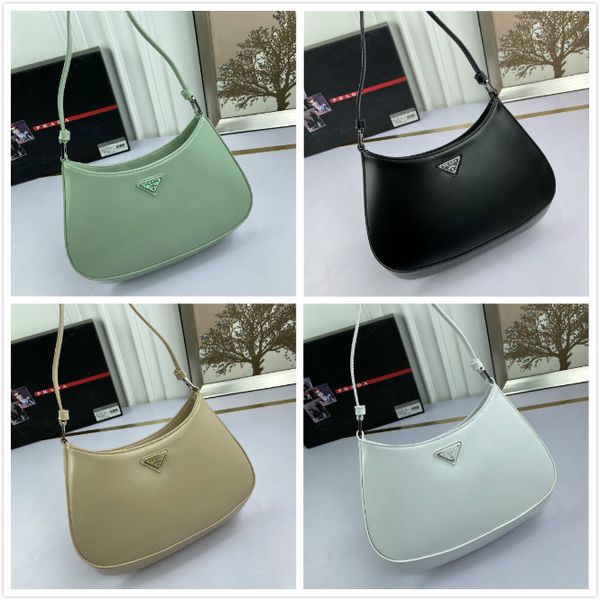 

prada cieo 2000 luxurys designer shoulder bag women tote lady baguette genuine leather handbag crossbody purse clutch bags handbags fashion
