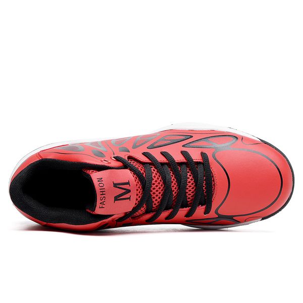 

fashion professional explosion lightweight basketball shoes basketball boots light high feet outdoor large size sneakers